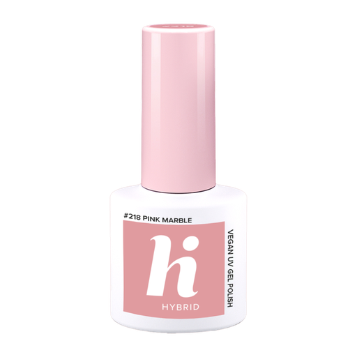 [LHHH05-218HF] Hi Hybrid Hema Free 218 Pink Marble UV Gel Polish 5ml