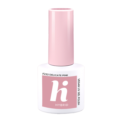 [LHHH05-222HF] Hi Hybrid Hema Free 222 Delicate Pink UV Gel Polish 5ml