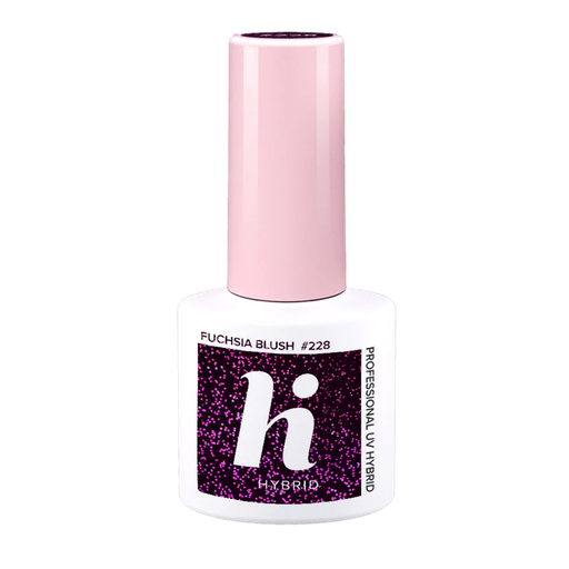 [LHHH05-228HF] Hi Hybrid Hema Free 228 Fuchsia Blush UV Gel Polish 5ml