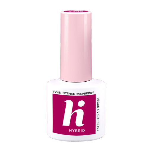 [LHHH05-248HF] Hi Hybrid Hema Free 248 Intense Raspberry UV Gel Polish 5ml