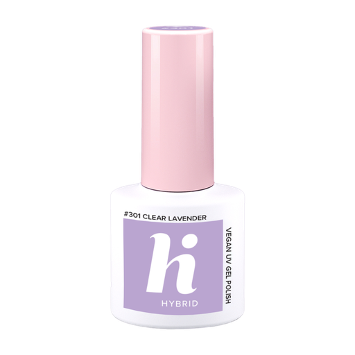 [LHHH05-301HF] Hi Hybrid Hema Free 301 Clear Lavender UV Gel Polish 5ml