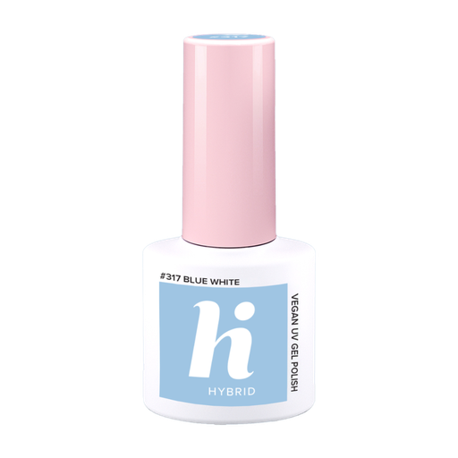 [LHHH05-317HF] Hi Hybrid Hema Free 317 Blue White UV Gel Polish 5ml